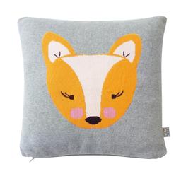 Taie de coussin en tricot de coton, RENARD