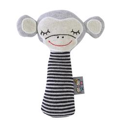 Hochet en tricot de coton, Singe