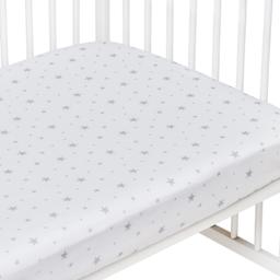 Drap-housse en coton STELLA Blanc