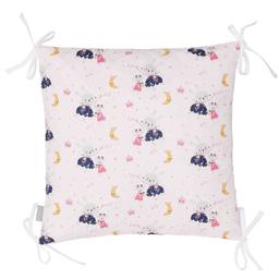 Taies de coussin pour tour de lit modulable FAIRY FLORE Rose