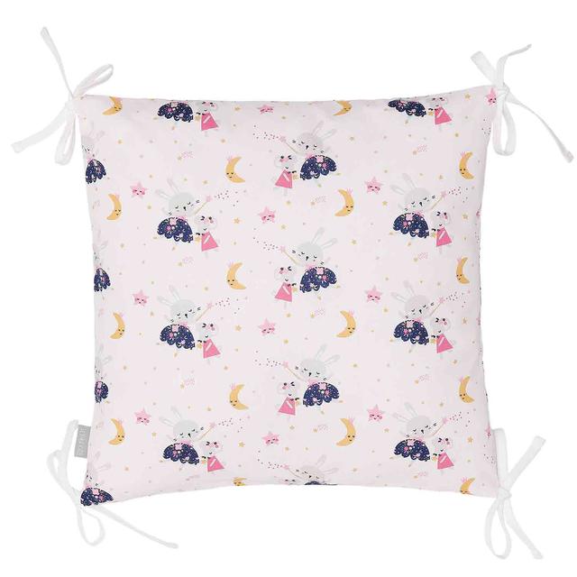 Taies de coussin pour tour de lit modulable FAIRY FLORE Rose