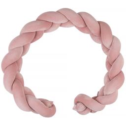 Tresse de lit bébé universelle VELOURS Rose