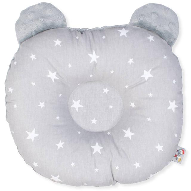 Coussin de maintien anti tête plate Stella Gris