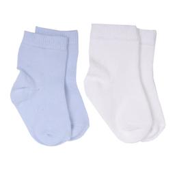 Chaussettes Bébé en Coton Bio, Lot de Deux Paires