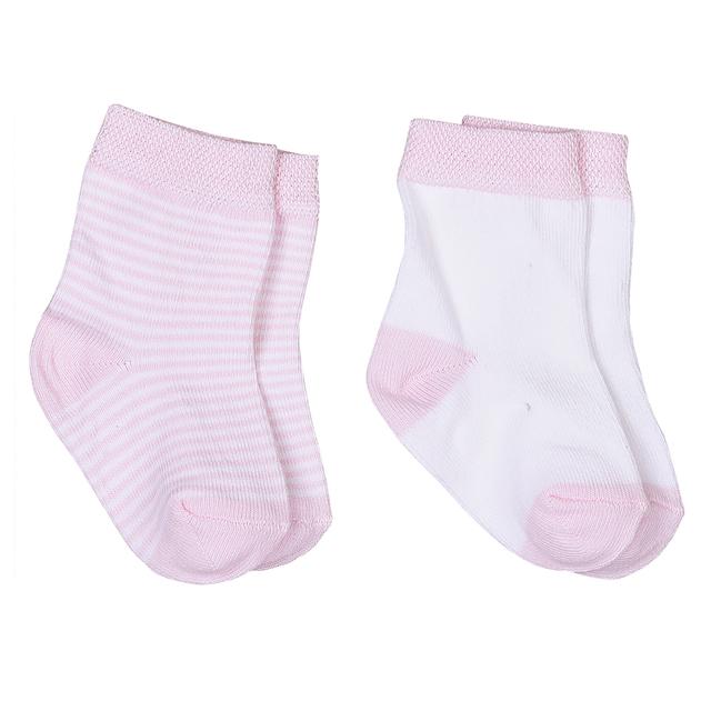 Chaussettes bébé en coton bio, 2 paires, DREAMS