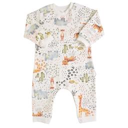 Pyjama bébé en coton bio Safari Multicolore 6-9M 68CM