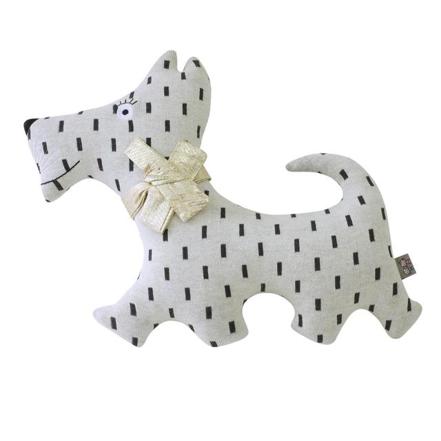 Grande peluche en coton Chien Scotty