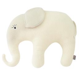 Grande peluche en coton tricot Eléphant