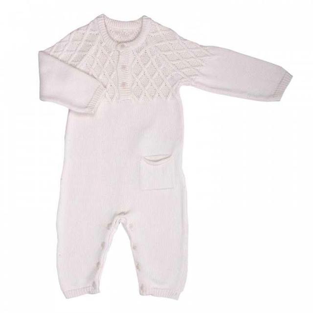 Combinaison bébé en tricot de coton bio, LOAN