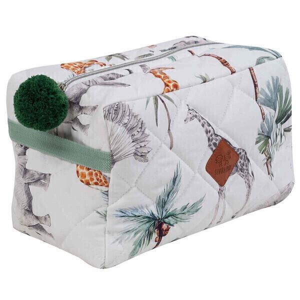 Trousse de toilette en coton, Safari