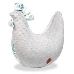 Coussin d'allaitement Poule Eucalyptus Gris clair