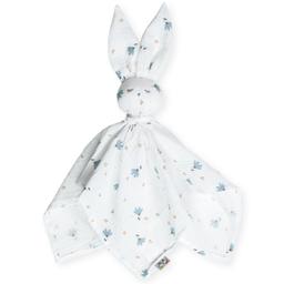 Doudou plat Lapin  Bleuet