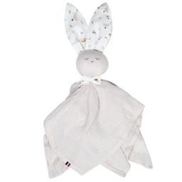 Doudou Lapin gaze de coton Sidonia