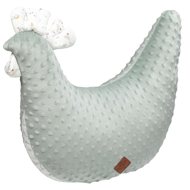 Coussin d'allaitement Poule Sidonia Vert de gris