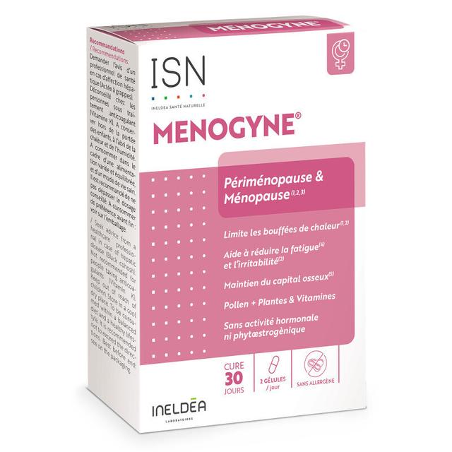 Menogyne® Périménopause et Ménopause 60 gélules