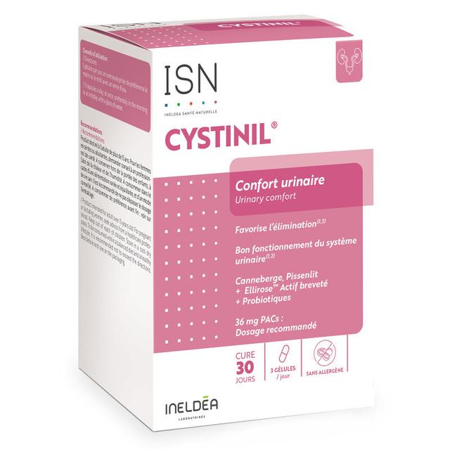 Cystinil - Améliore confort urinaire - Probiotiques -Cure 30j