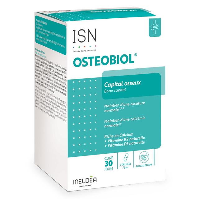 OSTEOBIOL - Maintient le capital osseux - Cure 30j