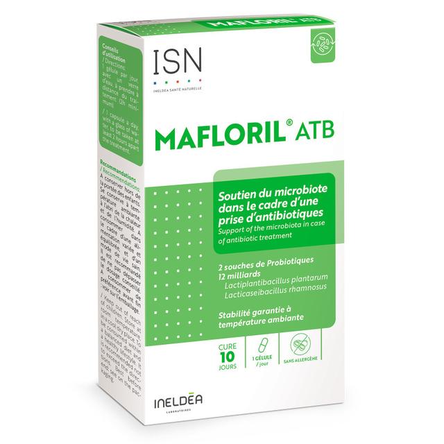 Mafloril ATB - Soutien nutritionnel - Probiotiques - Cure 10j