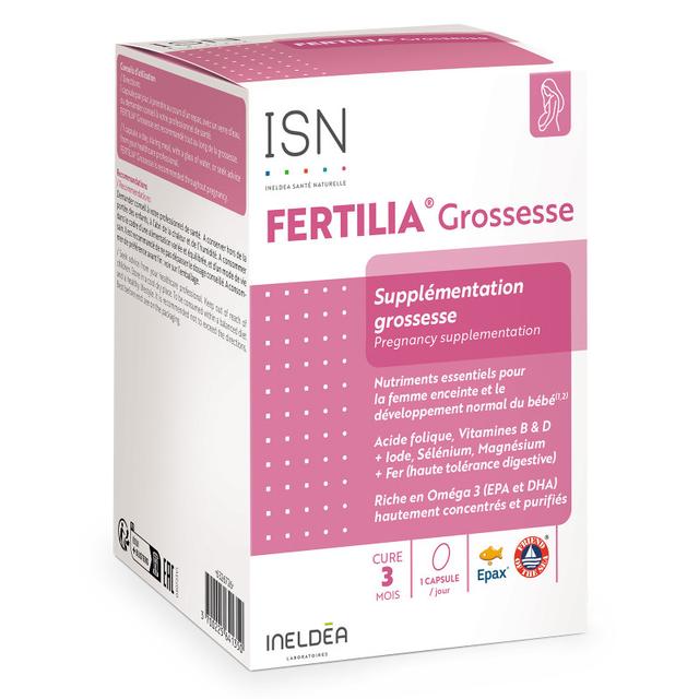 FERTILIA® GROSSESSE - Bon développement du bébé - Cure 3 mois