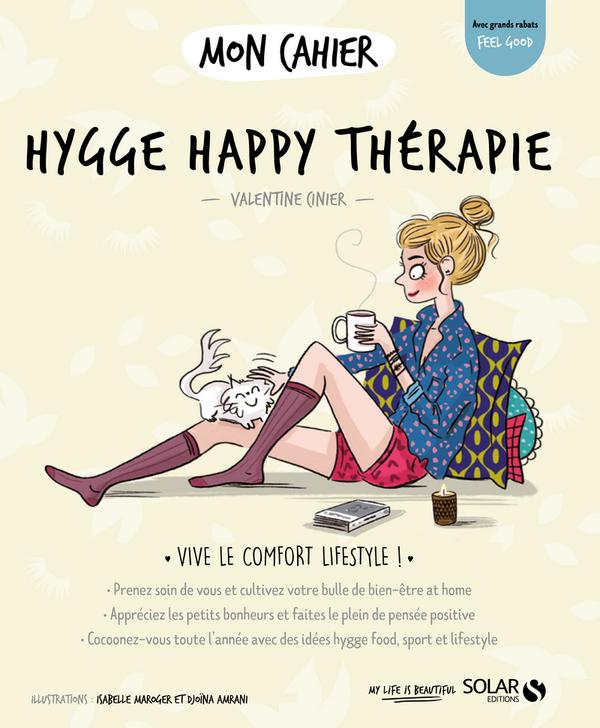 Livre  Mon cahier Hygge happy thérapie new - Cinier Valentine