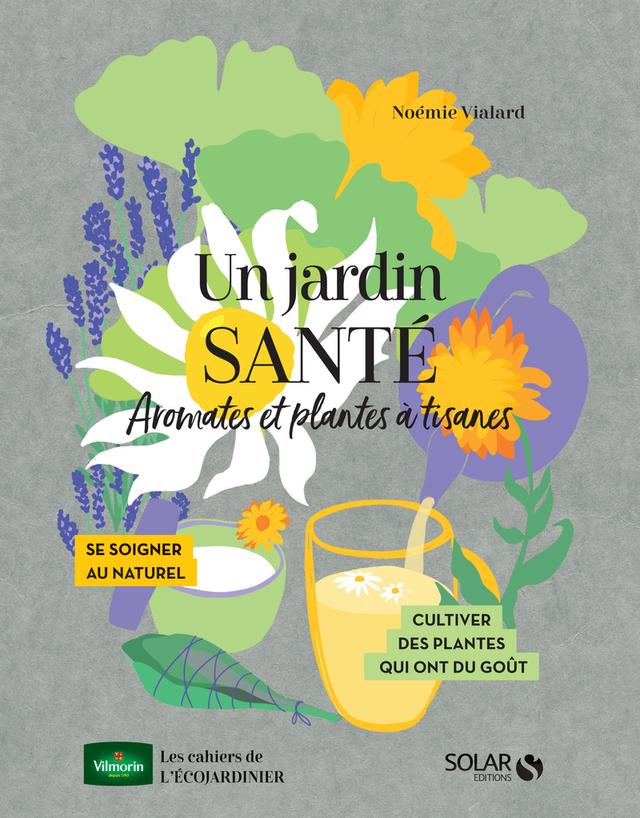 Livre  Un jardin santé - Aromates et plantes à tisanes - Vialard