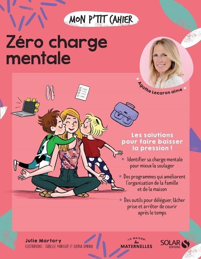 Livre  Mon p'tit cahier Zéro charge mentale - Martory Julie