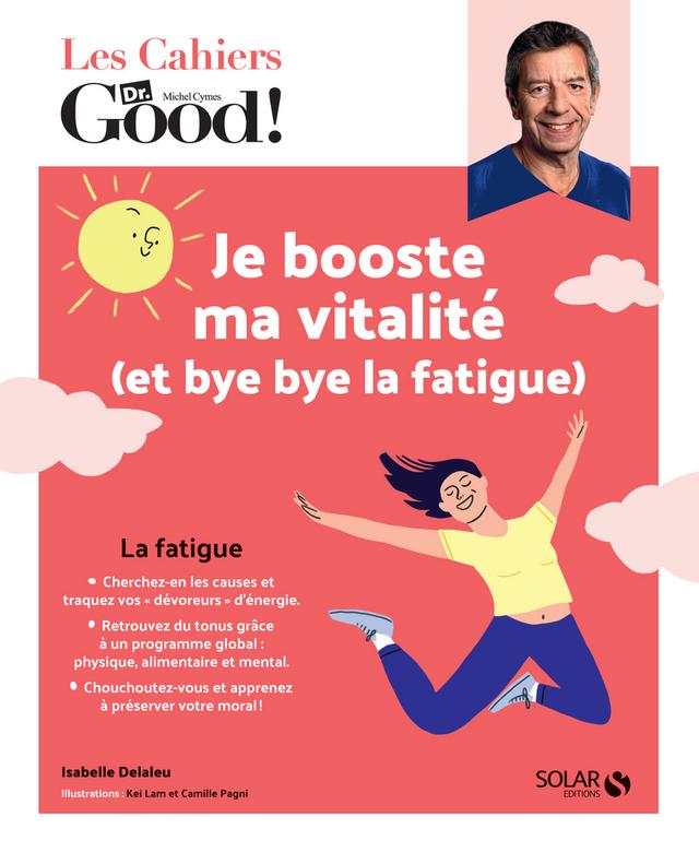 Livre  Je booste ma vitalité (et bye bye la fatigue) - Delaleu I