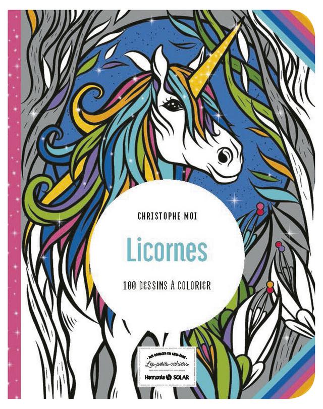 Licorne - 100 dessins à colorier