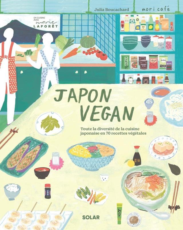 Livre  Japon vegan - Boucachard Julia