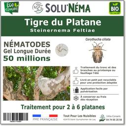 Tigre du Platane-Nématodes Steinernema Feltiae (SF)-50 millions