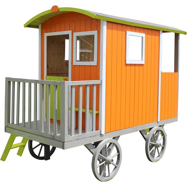 Cabane en bois Roulotte Carry