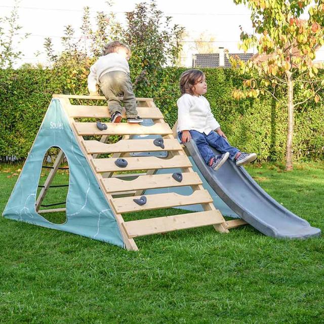 Aire de jeux en bois pour bébés - Hercule