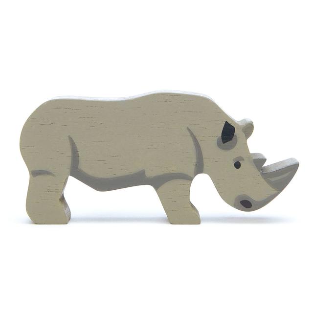 Rhinocéros en bois