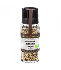 Poivre Blanc de Malabar en GRAINS bio