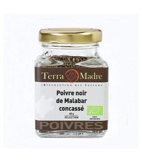 Poivre noir de Malabar concassé