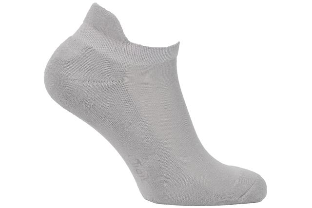 2 paires chaussettes invisibles bouclettes coton bio gris T35-38