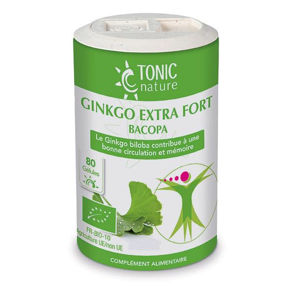 Ginkgo Extra Fort Bacopa x 80 gélules