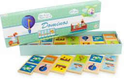 Ulysse couleurs d'enfance - Dominos en bois : les transports