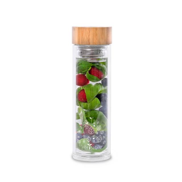 Bouteille en verre avec infuseur 450mL