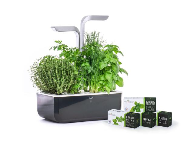 Potager Autonome Véritable SMART Soft Black - 4 Lingots inclus