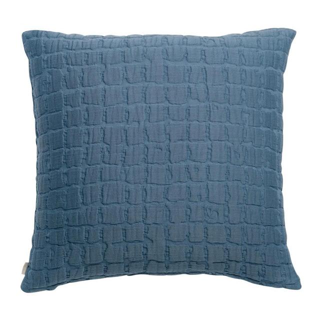 Coussin stonewash Swami tempete 45 x 45 cm Vivaraise