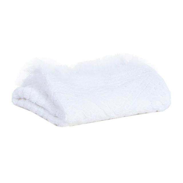 Drap de Bain Zoé neige 100 x 180 cm Vivaraise