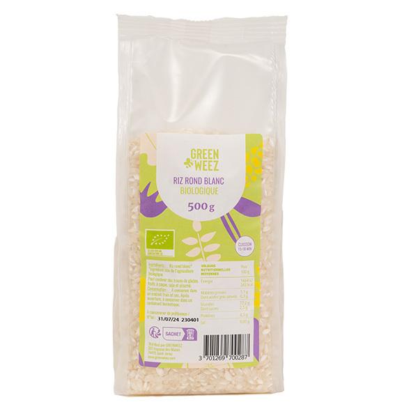 Riz rond blanc Bio 500g