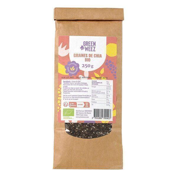 Graines de chia Bio 250g