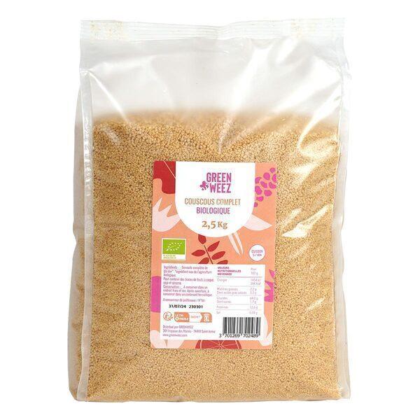 Couscous complet bio 2,5kg