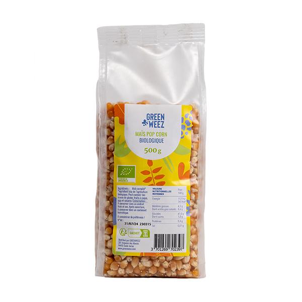 Maïs pop corn bio 500g