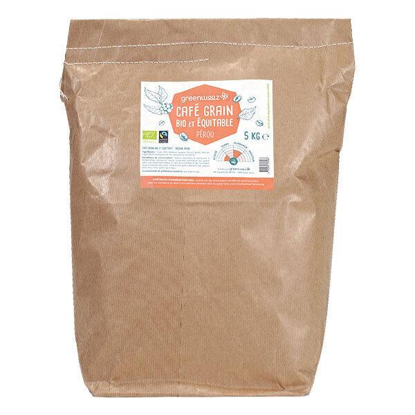 Café grains Arabica Pérou équitable bio 5kg