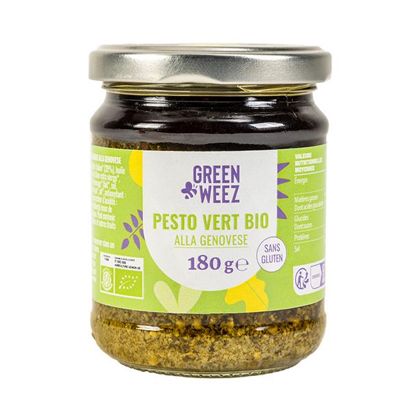 Pesto vert biologique 180g