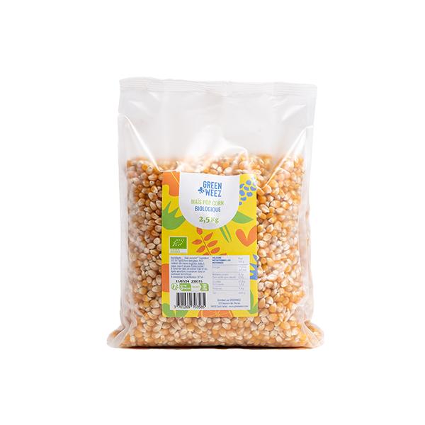 Maïs pop corn bio 2,5kg