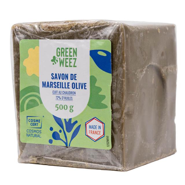 Savon de marseille cube olive 500g